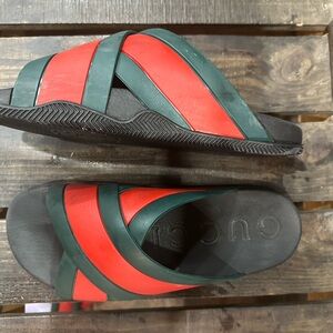 Gucci Mens slides size 10
